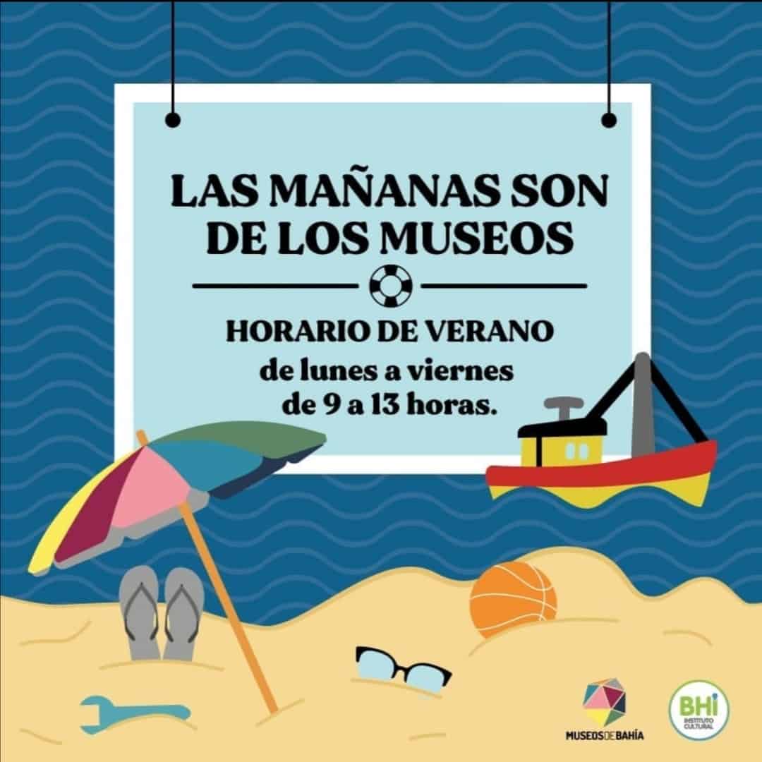 Horario de verano en los Museos de Bahía