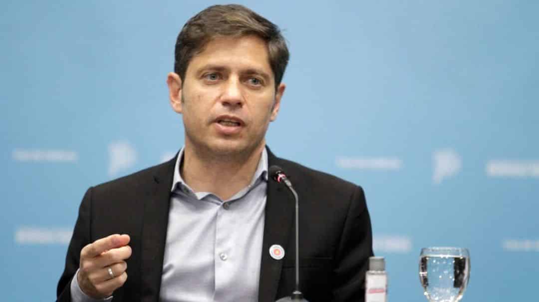 Axel Kicillof confirmó que tiene coronavirus