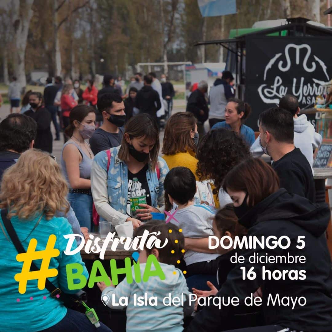 El domingo se hará el último “Disfrutá Bahía” del año