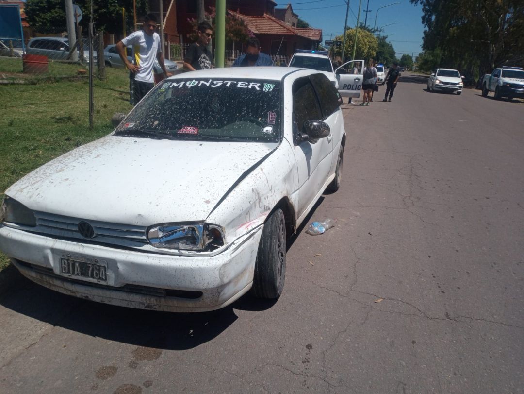 “Excedido de copas” protagonizó un choque