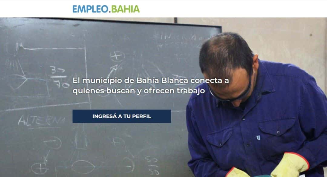 El nuevo sitio del área de empleo del Municipio para buscar trabajo