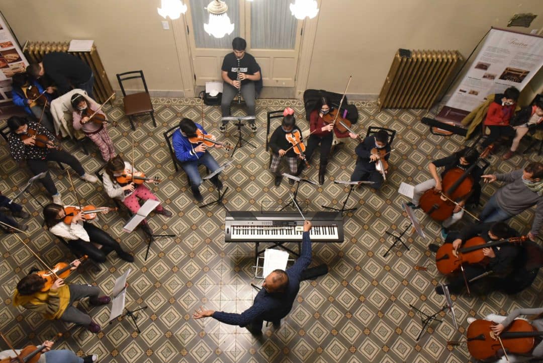 Acto de cierre anual Orquesta Escuela Municipal Infantil y Juvenil del Barrio Miramar