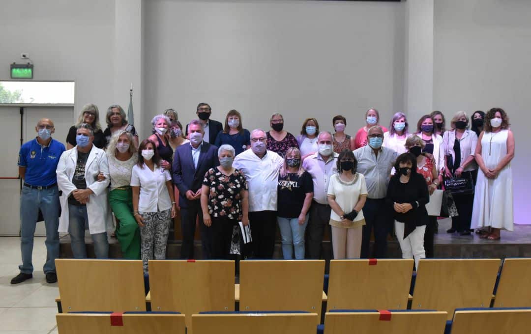 Acto de reconocimiento a jubilados del Hospital Municipal
