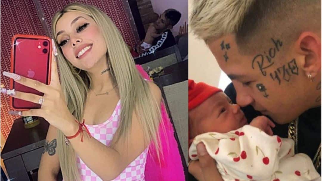 Tamara Báez compartió su producción casera mientras L-Gante cuidaba a Jamaica: “Mami se saca fotos”