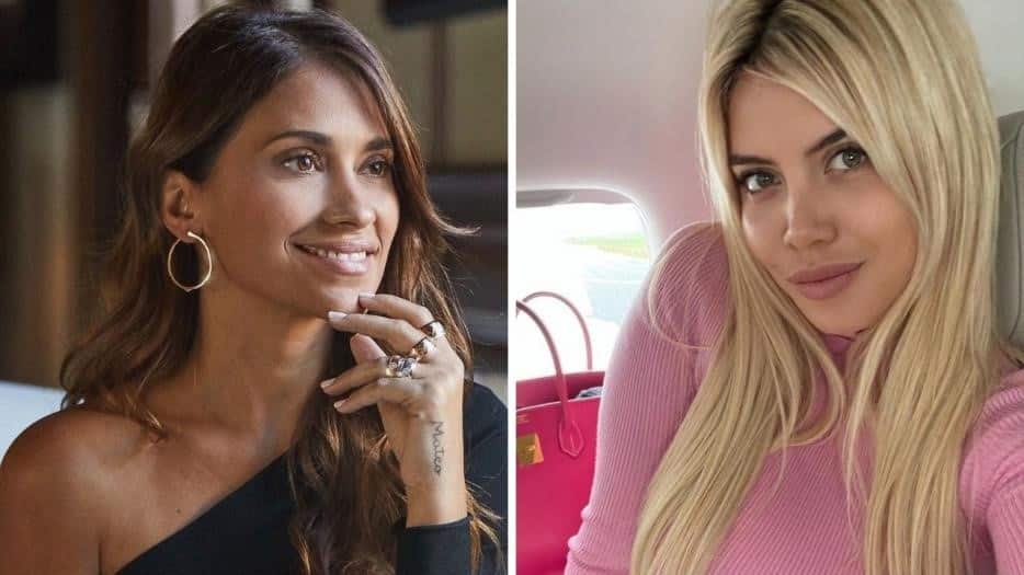 Antonela Roccuzzo fue al cumpleaños de Isabella Icardi y se sacó fotos con Wanda Nara