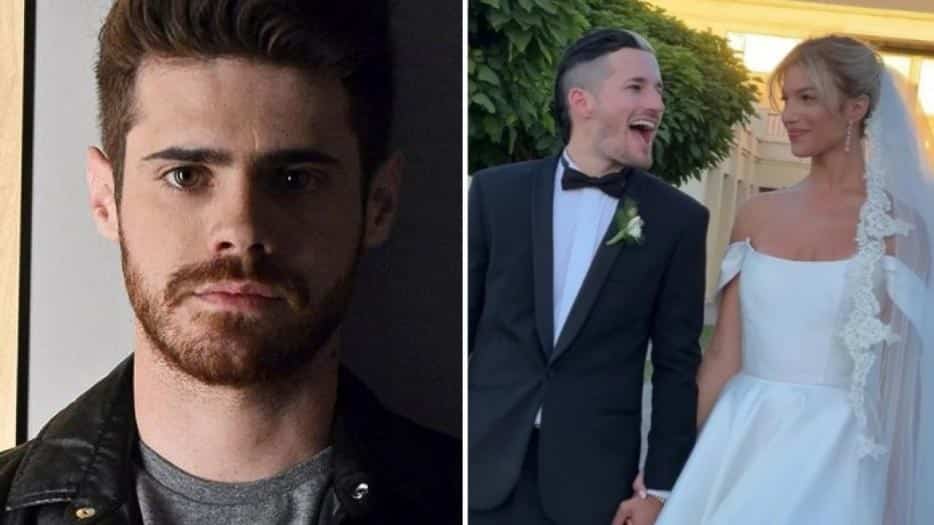 Gastón Soffritti incómodo al hablar del casamiento de su ex Stefi Roitman y Ricky Montaner