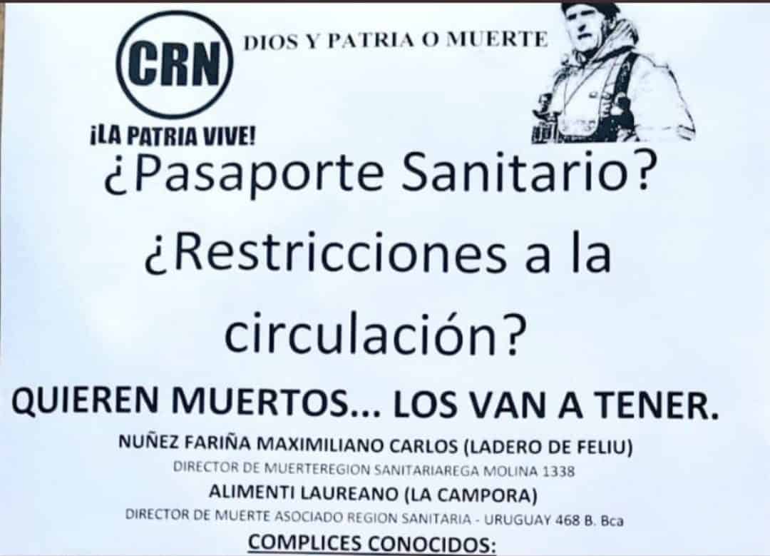 ¿Qué dicen los panfletos hallados en el atentado a Nuñez Fariña?