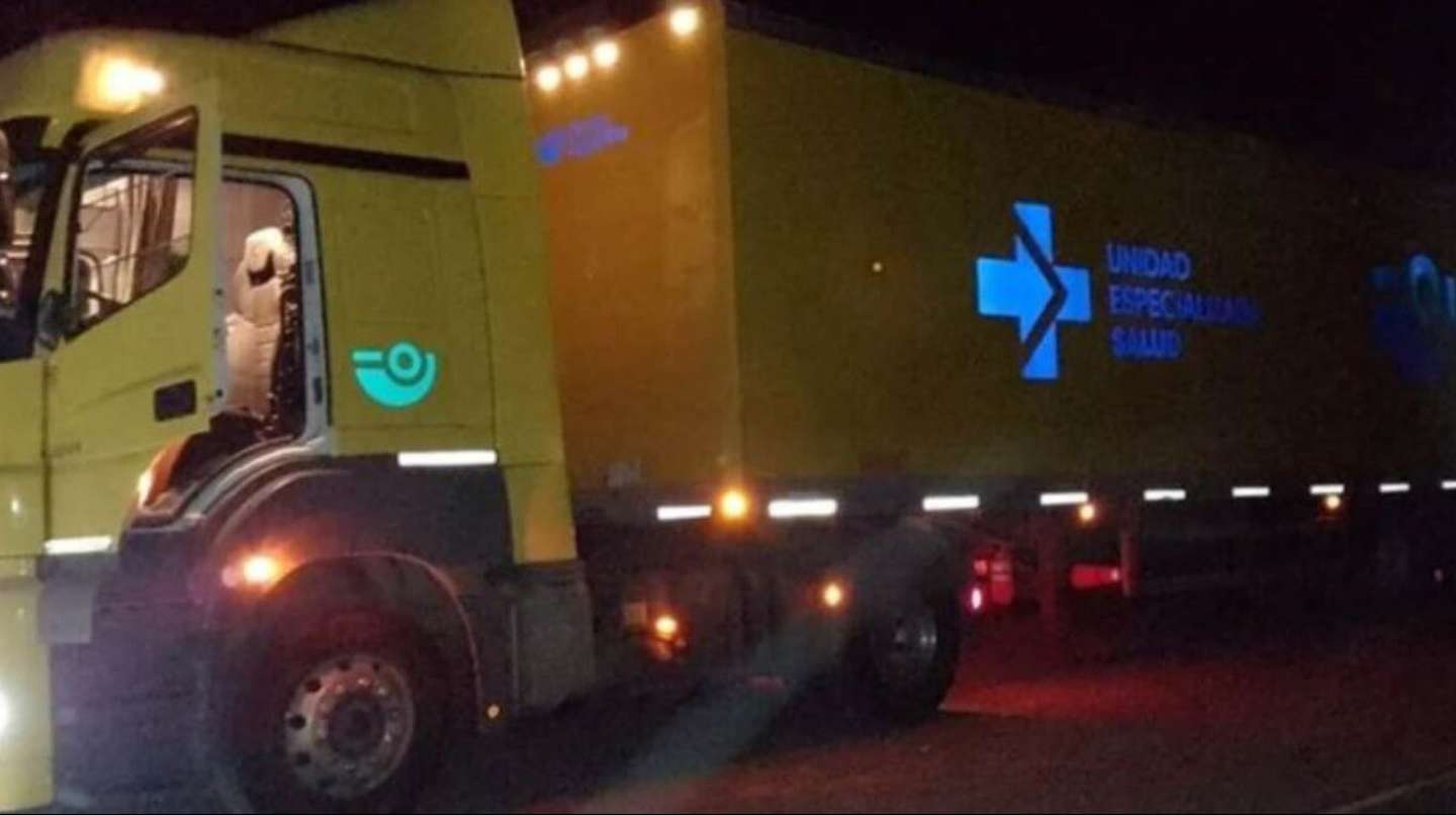 Encontraron 19 kilos de marihuana en un camión que transportaba vacunas contra el COVID