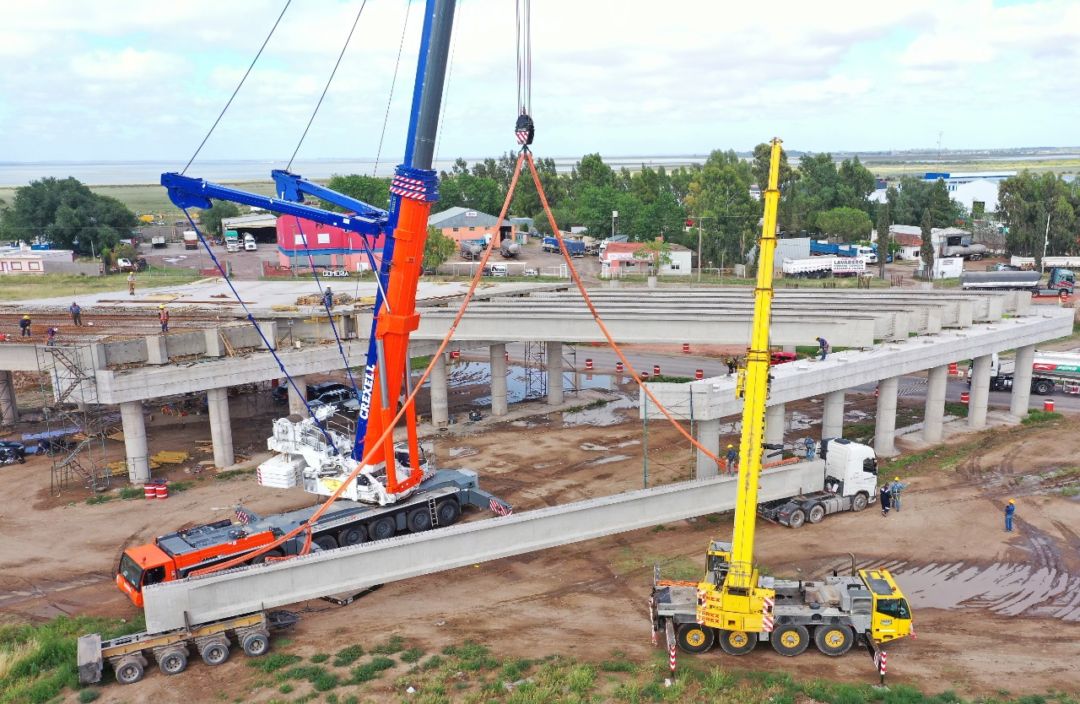 La obra del Paso Urbano tiene casi un 30 % de avance
