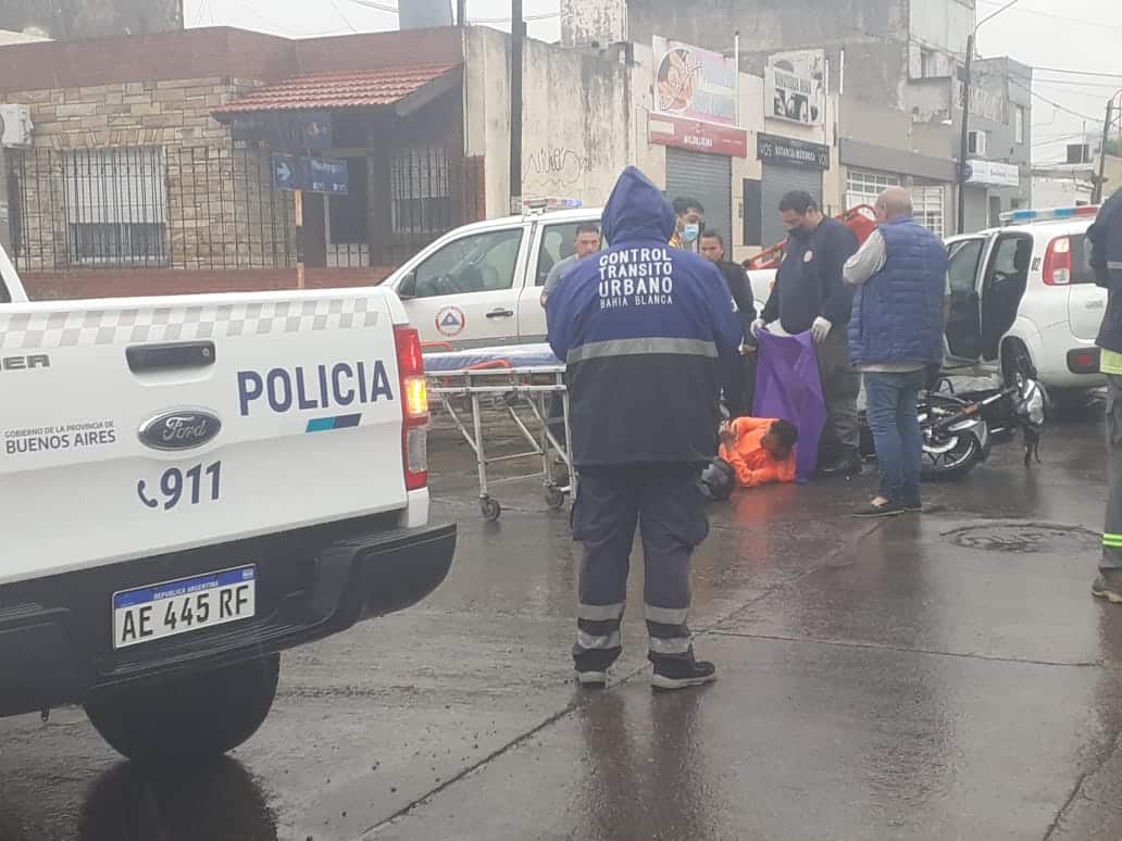 La banda de Longiarú: se accidentó con una moto robada y quedó detenido uno de los acusados de varias entraderas