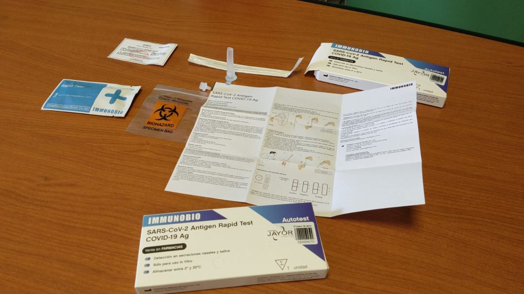 Ya comenzó la distribución de autotest en las farmacias de Bahía
