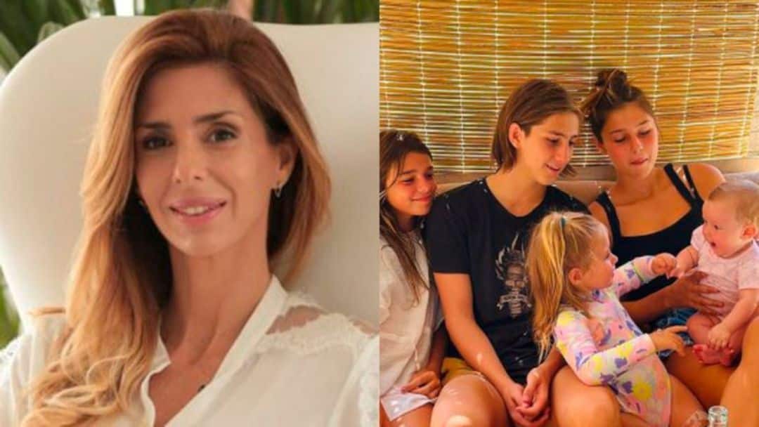 Milagros Brito, la ex de Roberto García Moritán, compartió tiernas fotos de sus hijos con Ana, la beba de Pampita