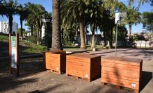 nuevas composteras plaza cristoforo colombo