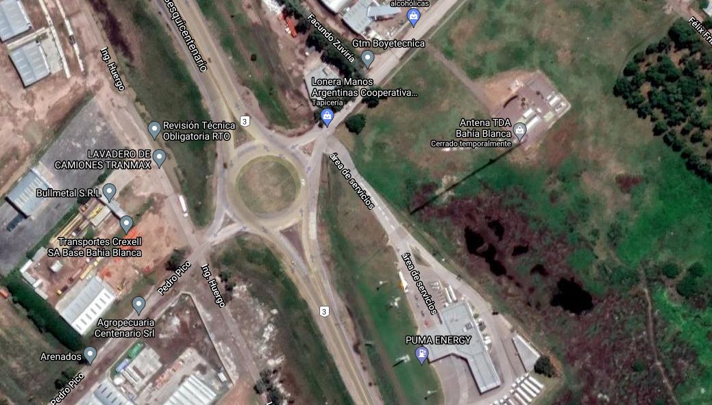 Un motociclista murió en un accidente en Pedro Pico y la Ruta 3