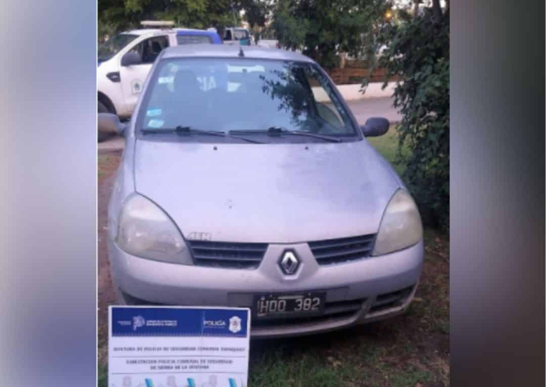 Tras intensa persecución policial, detuvieron a tres mujeres por robar un auto en Sierra de la Ventana
