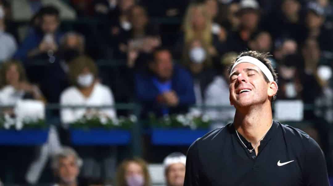Por deudas de su padre, embargaron el premio que ganó Del Potro en el ATP de Buenos Aires