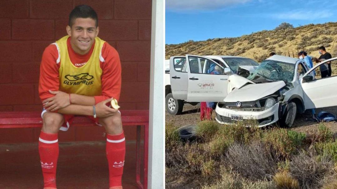 Murió un exfutbolista en un accidente múltiple en Santa Cruz