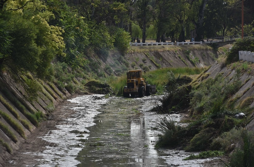 Avanza la limpieza del Canal Maldonado