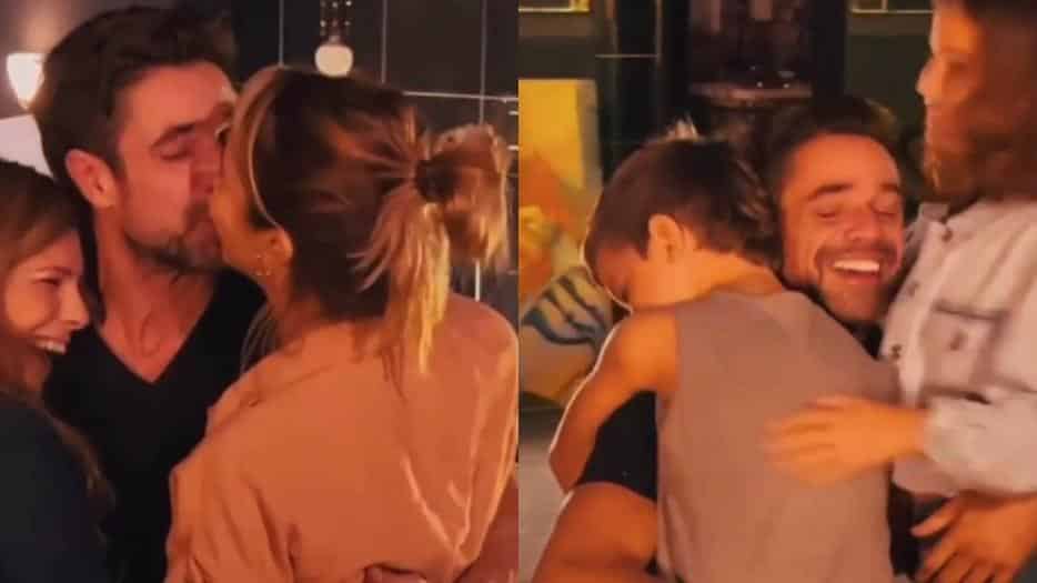 Flor Vigna y Sabrina Rojas sorprendieron a Luciano Castro con una fiesta sorpresa