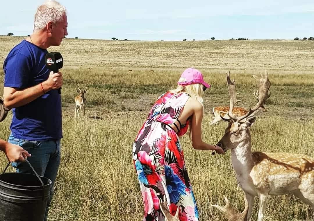 Visita inesperada: Por el mundo llegó al Paraje Fra-pal
