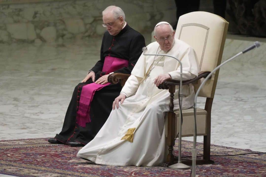 El papa Francisco pidió rezar para detener la guerra entre Rusia y Ucrania