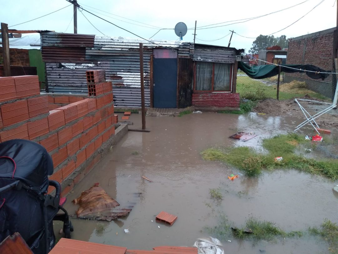 Ya son 40 los evacuados por la tormenta en Bahía Blanca