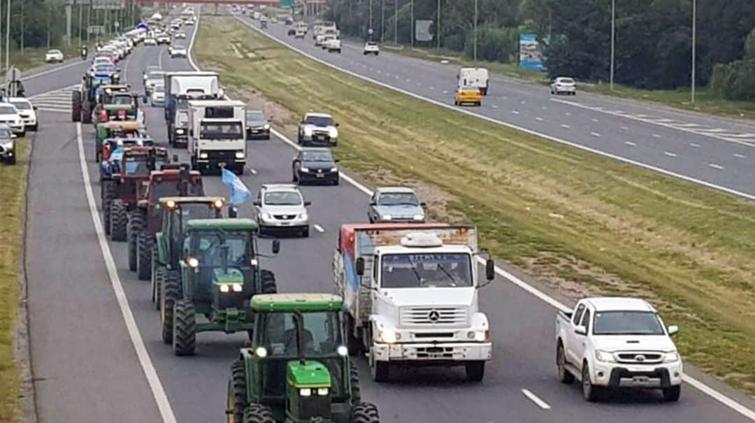 Cómo será el “tractorazo 23A” que los autoconvocados realizarán el sábado en la Ciudad de Buenos Aires
