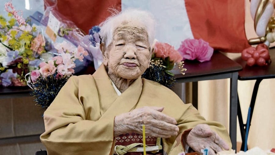 Murió a los 119 años en Japón la persona más vieja del mundo