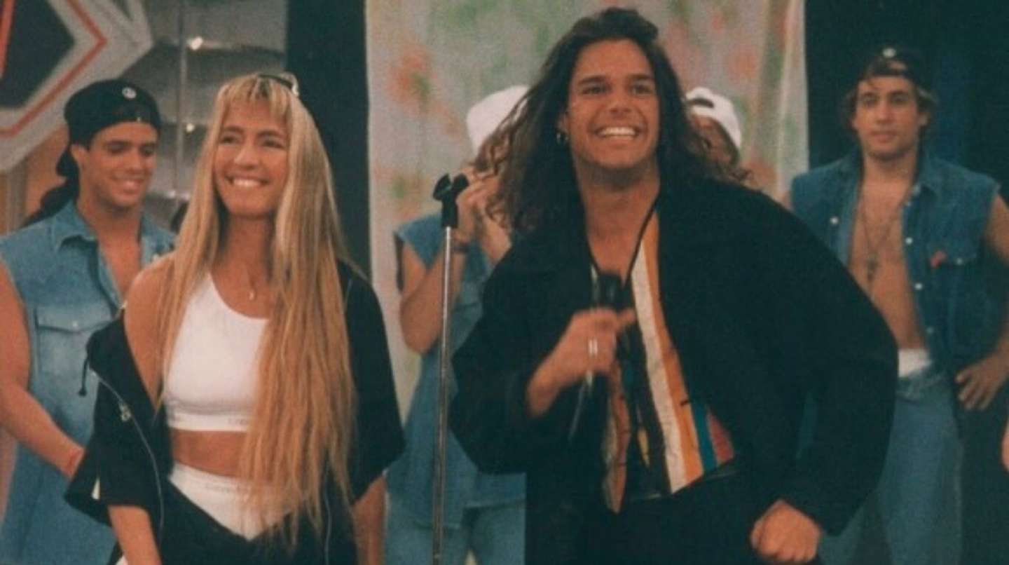 Cris Morena compartió fotos inéditas con Ricky Martin en “Jugate conmigo”