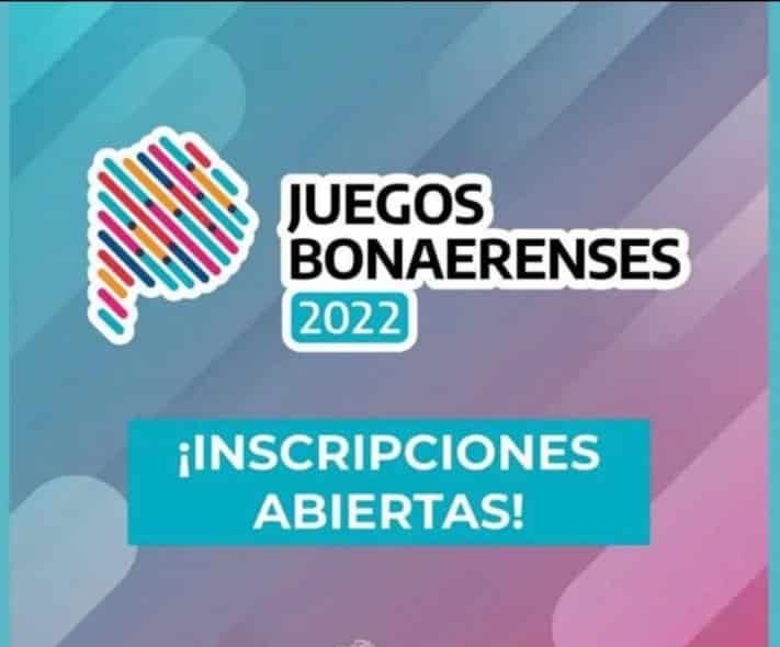 Abrieron las inscripciones para los Juegos Bonaerenses 2022