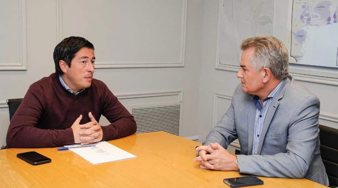 El intendente se reunión con el ministro de infraestructura bonaerense para definir el futuro de obras de Absa y del camino de circunvalación