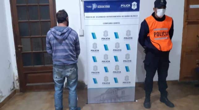 Golpeó a su pareja, la echó de la casa y fue aprehendido