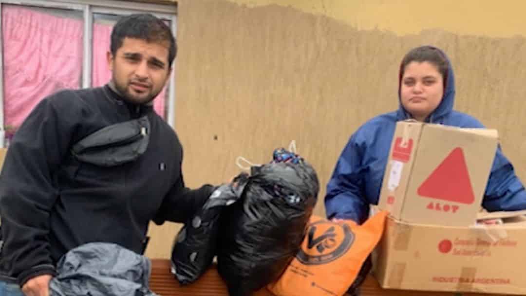 Campaña solidaria para damnificados del temporal en Villa del Mar