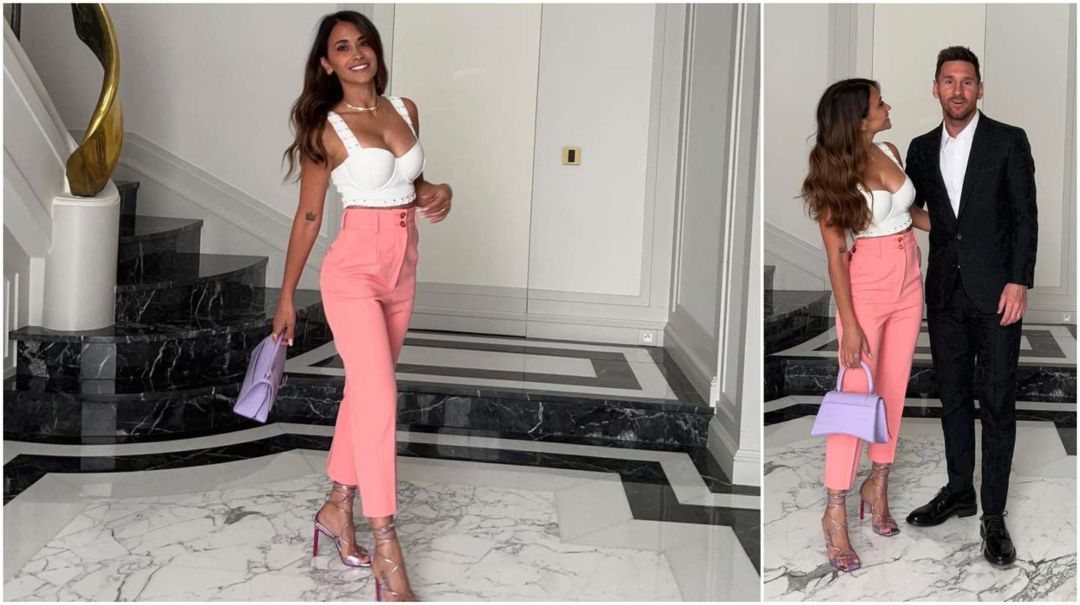 Antonela Roccuzzo y Lionel Messi protagonizaron una cena benéfica en París