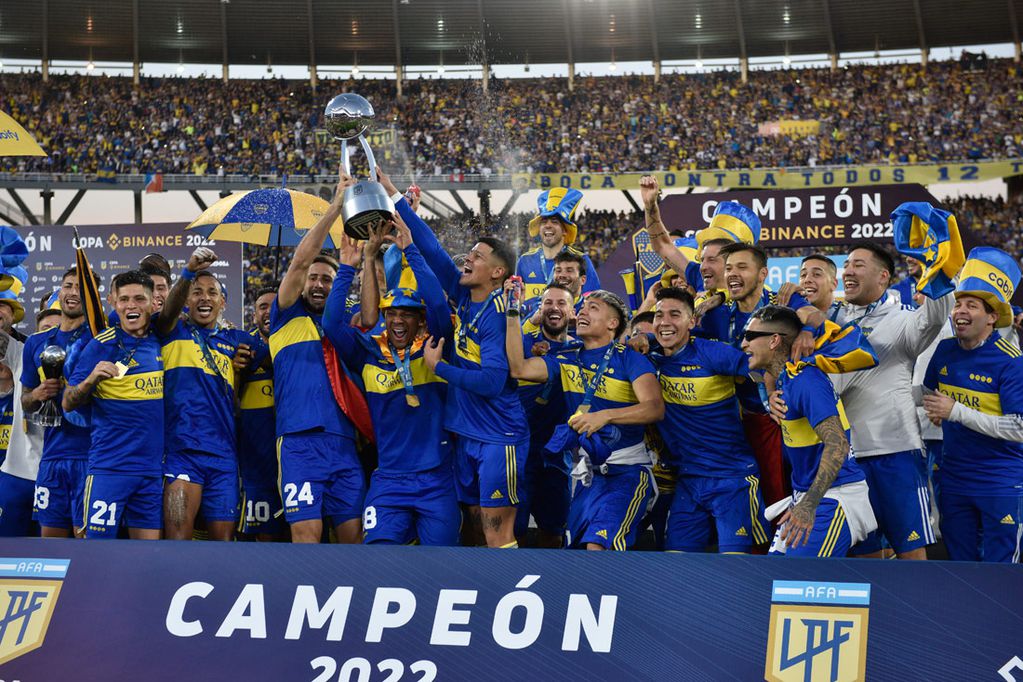 Boca goleó a Tigre y gritó campeón de la Copa de la Liga