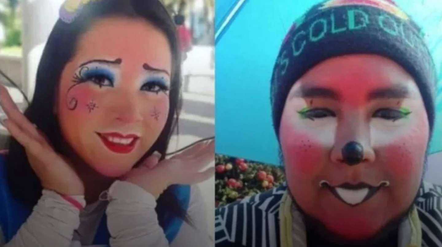 Buscan a “Charquito” y “Chispita”, una pareja de payasos que desapareció tras un show en una cárcel