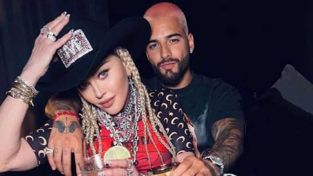 Madonna y Maluma sorprendieron con una serie de fotos en la casa del cantante