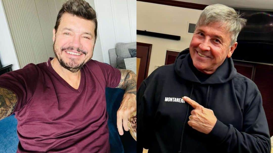 La reunión de Ricardo Montaner y Marcelo Tinelli: asado familiar, charlas y una foto viral