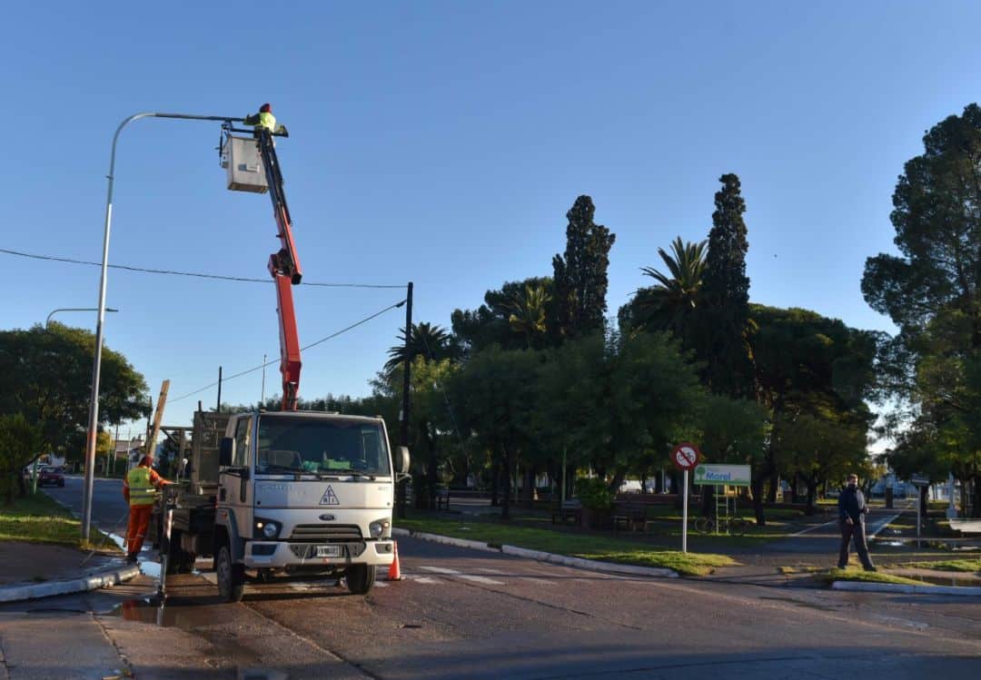 En Bahía Blanca ya se instalaron más de 7000 artefactos de iluminación LED