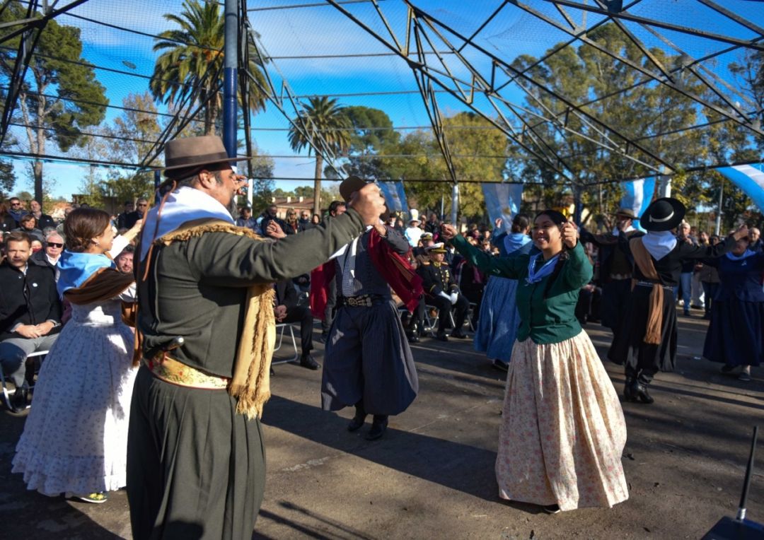 El acto del 25 de mayo en el Parque Illia