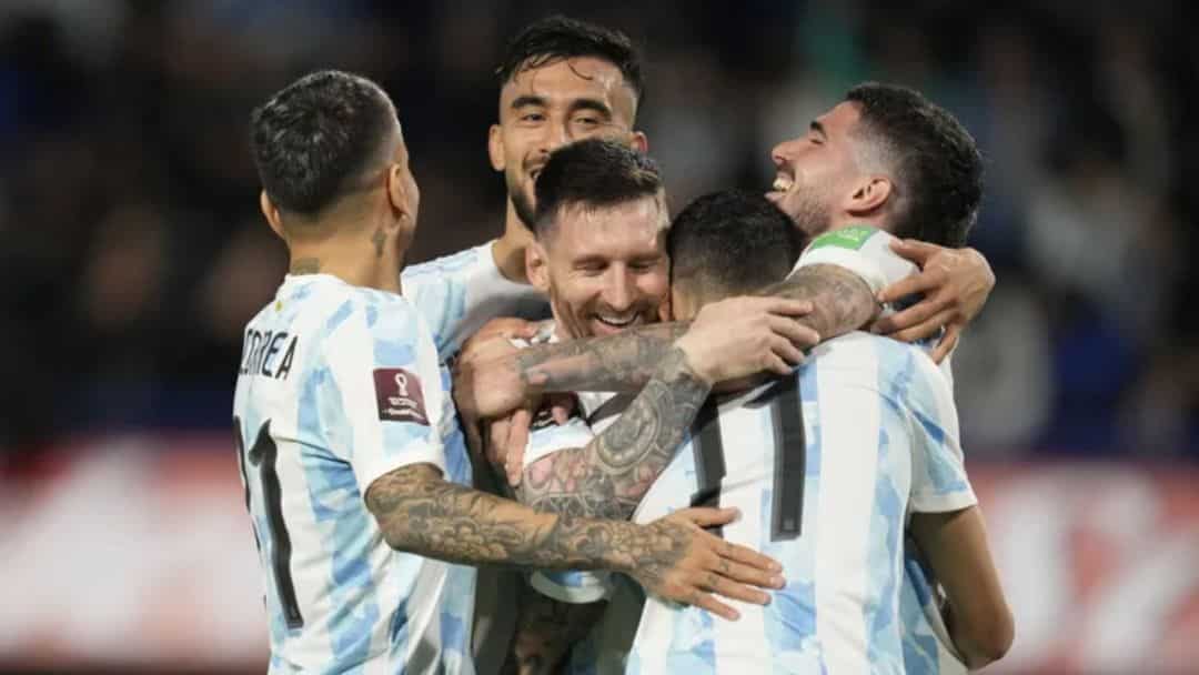 Con cinco goles de Messi, Argentina derrotó a Estonia en España