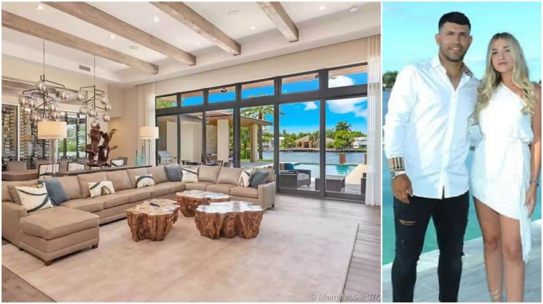 La nueva mansión del “Kun” Agüero en Miami: las mejores fotos de la casa de 15 millones de dólares
