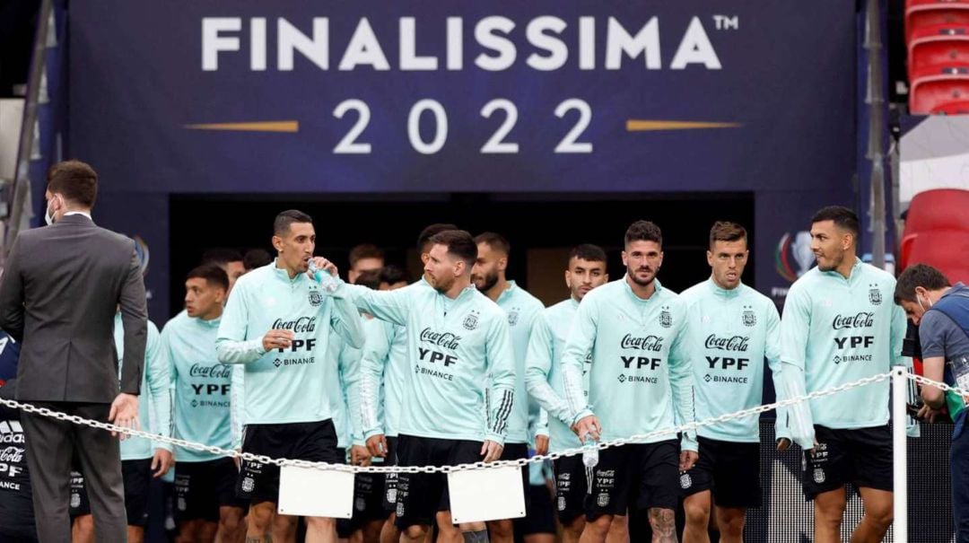 Argentina se pone a prueba en una final ante Italia en su camino hacia el Mundial de Qatar