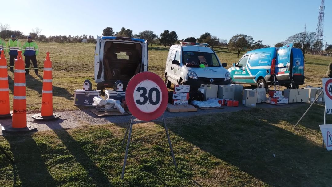 Día de la Seguridad Vial: el municipio entregó nuevos vehículos y equipamiento