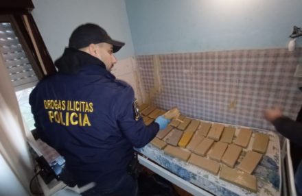 Punta Alta: encontraron 43 paquetes de marihuana escondidos debajo de una cama