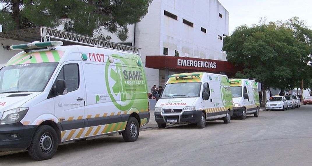 El colapso hospitalario casi deja sin ambulancias disponibles a la ciudad