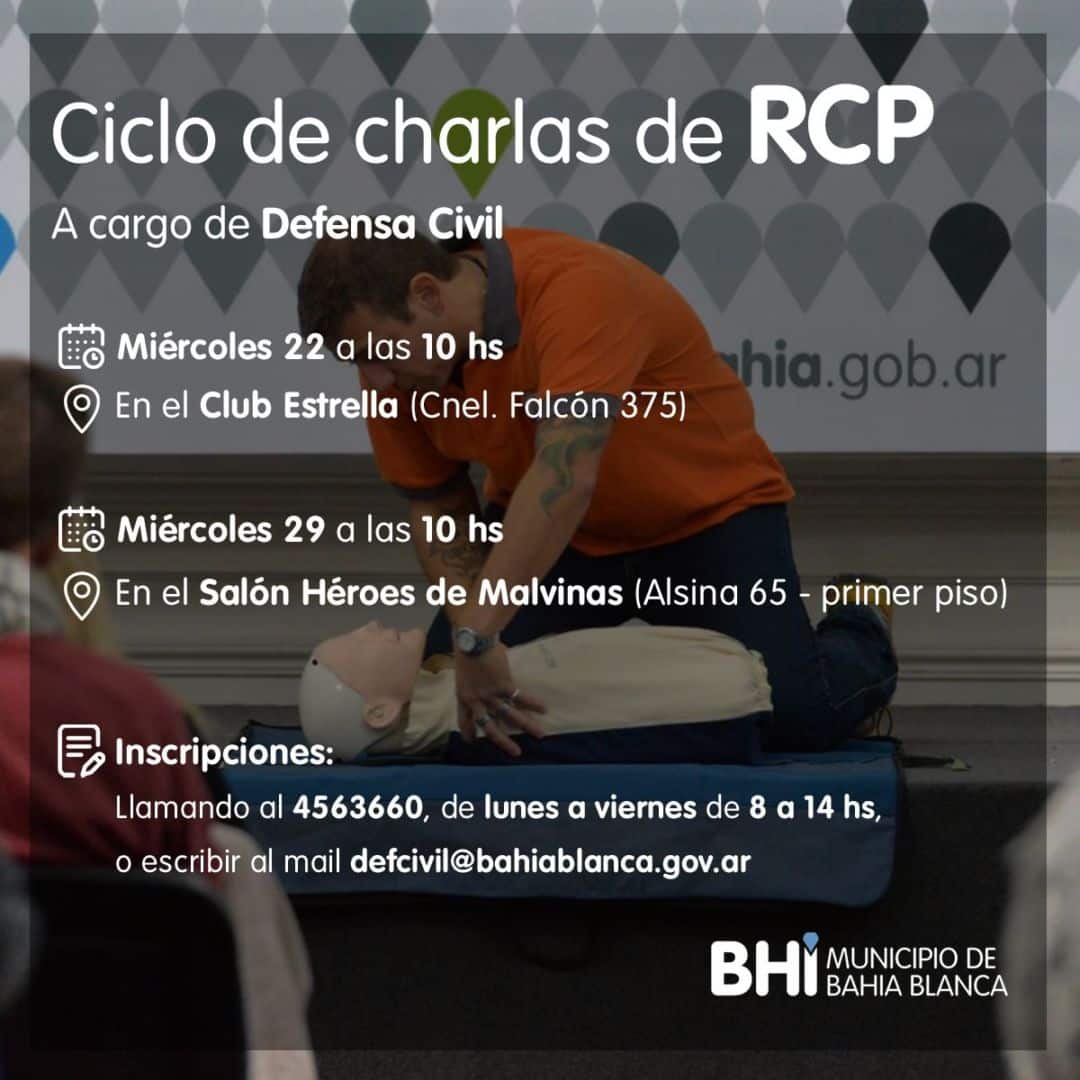 Ciclo de charlas de RCP