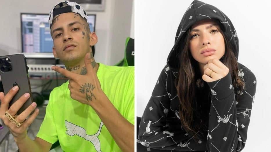 L-Gante habló con La China Suárez tras su cruce con la actriz