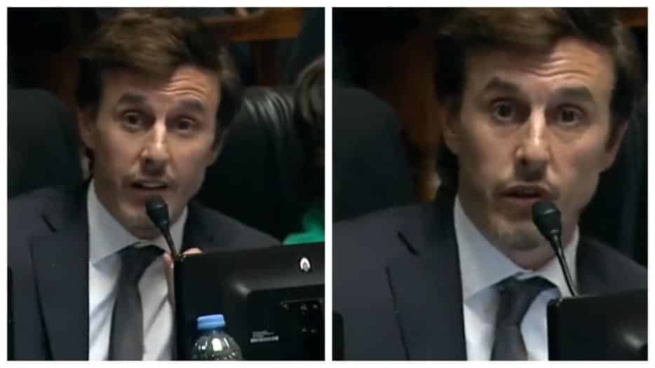 Roberto García Moritán protagonizó un acalorado debate en el Congreso: “Si, soy el marido de Pampita”