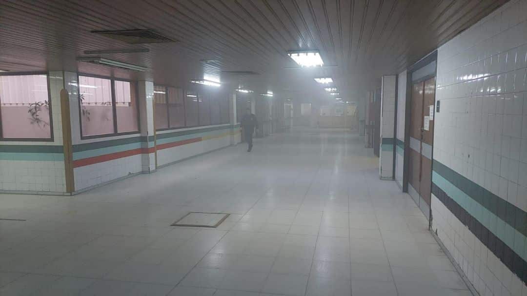 Las dos personas que habrían originado el incendio en un sector del Hospital Penna están fuera de peligro